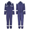F1215DB FR Cotton Coverall – Flame Resistant, Anti-Static, Arc Flash Protection
